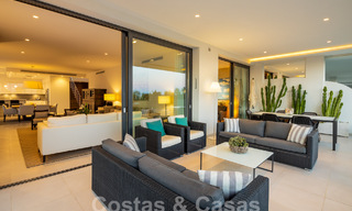 Spacious modern penthouse for sale with phenomenal sea views in the exclusive Sierra Blanca in Marbella 58750 