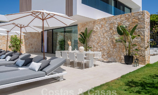 Move-in ready, contemporary luxury villa for sale within walking distance of Puerto Banus and the beach in San Pedro, Marbella 59026 