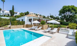 Andalusian luxury villa with timeless charm for sale on first-line golf in Benahavis - Marbella 58834 