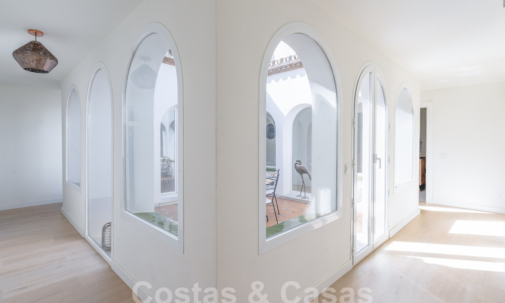 Andalusian luxury villa with timeless charm for sale on first-line golf in Benahavis - Marbella 58844