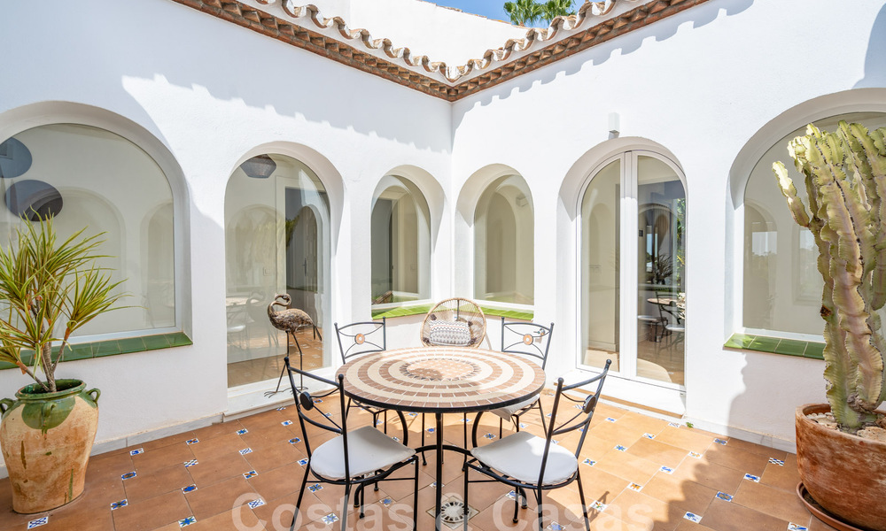 Andalusian luxury villa with timeless charm for sale on first-line golf in Benahavis - Marbella 58861