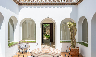 Andalusian luxury villa with timeless charm for sale on first-line golf in Benahavis - Marbella 58862 