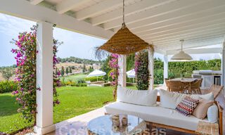 Andalusian luxury villa with timeless charm for sale on first-line golf in Benahavis - Marbella 58864 