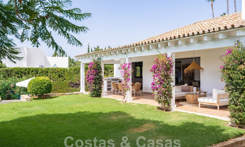 Andalusian luxury villa with timeless charm for sale on first-line golf in Benahavis - Marbella 58866