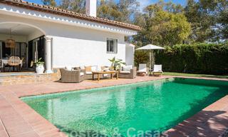 Traditional single storey villa for sale, beachside on the New Golden Mile, Marbella - Estepona 58891 