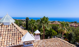 Modern Mediterranean, move-in ready luxury villa for sale in Sierra Blanca on Marbella's Golden Mile 58960 