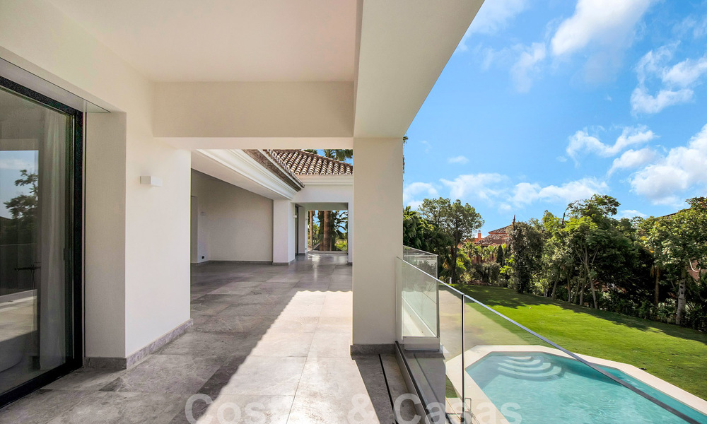 Modern Mediterranean, move-in ready luxury villa for sale in Sierra Blanca on Marbella's Golden Mile 58963