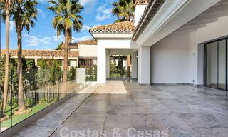 Modern Mediterranean, move-in ready luxury villa for sale in Sierra Blanca on Marbella's Golden Mile 58966 