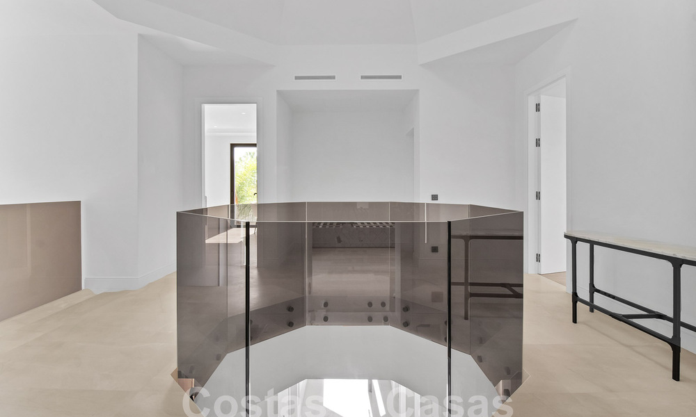 Modern Mediterranean, move-in ready luxury villa for sale in Sierra Blanca on Marbella's Golden Mile 58974