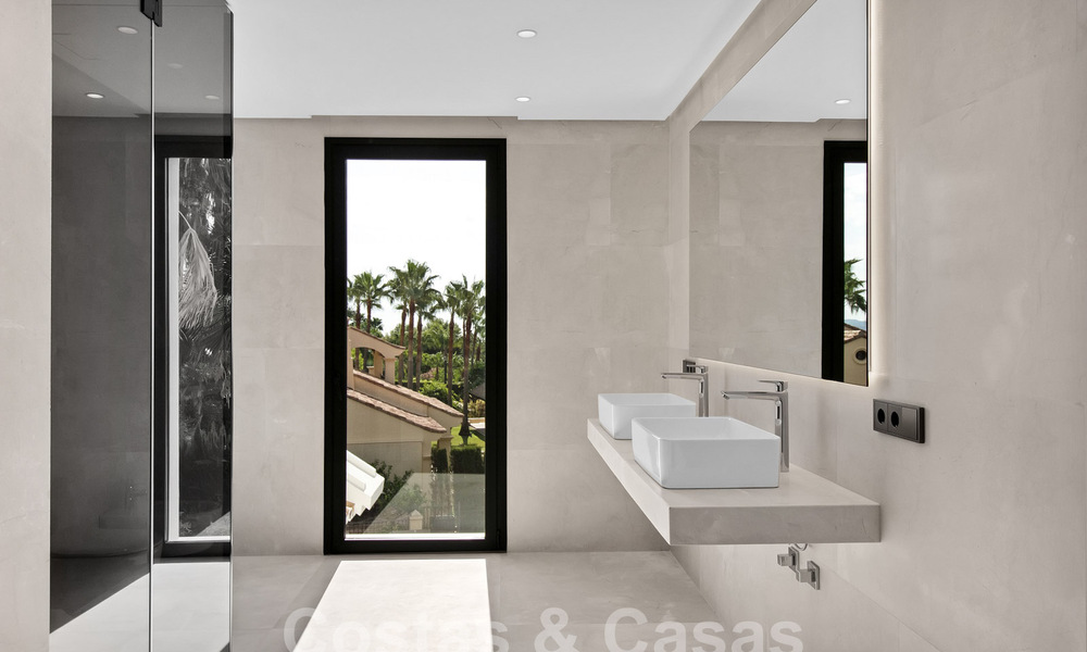 Modern Mediterranean, move-in ready luxury villa for sale in Sierra Blanca on Marbella's Golden Mile 58976