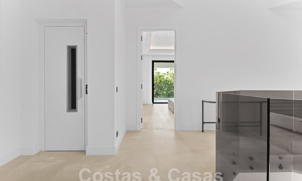 Modern Mediterranean, move-in ready luxury villa for sale in Sierra Blanca on Marbella's Golden Mile 58982