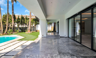 Modern Mediterranean, move-in ready luxury villa for sale in Sierra Blanca on Marbella's Golden Mile 58984 