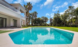 Modern Mediterranean, move-in ready luxury villa for sale in Sierra Blanca on Marbella's Golden Mile 58985 