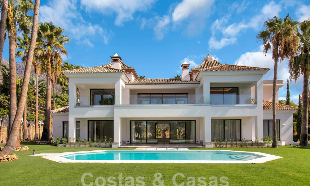 Modern Mediterranean, move-in ready luxury villa for sale in Sierra Blanca on Marbella's Golden Mile 58986