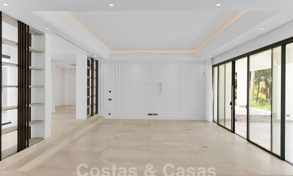 Modern Mediterranean, move-in ready luxury villa for sale in Sierra Blanca on Marbella's Golden Mile 58993