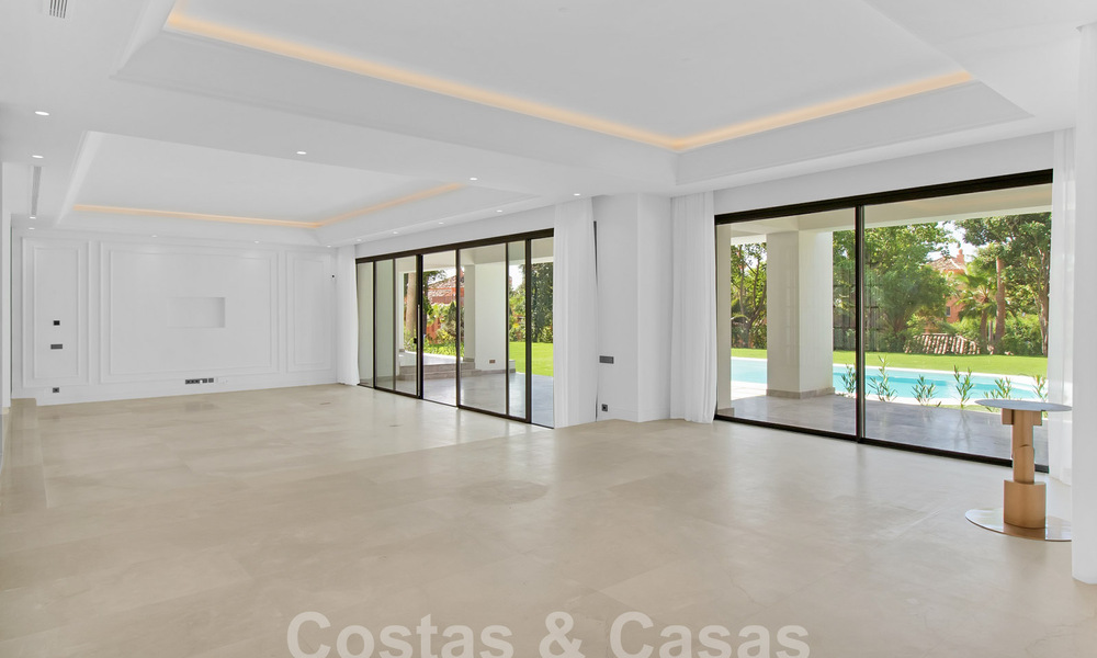 Modern Mediterranean, move-in ready luxury villa for sale in Sierra Blanca on Marbella's Golden Mile 58994