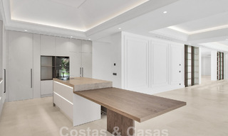 Modern Mediterranean, move-in ready luxury villa for sale in Sierra Blanca on Marbella's Golden Mile 58996 