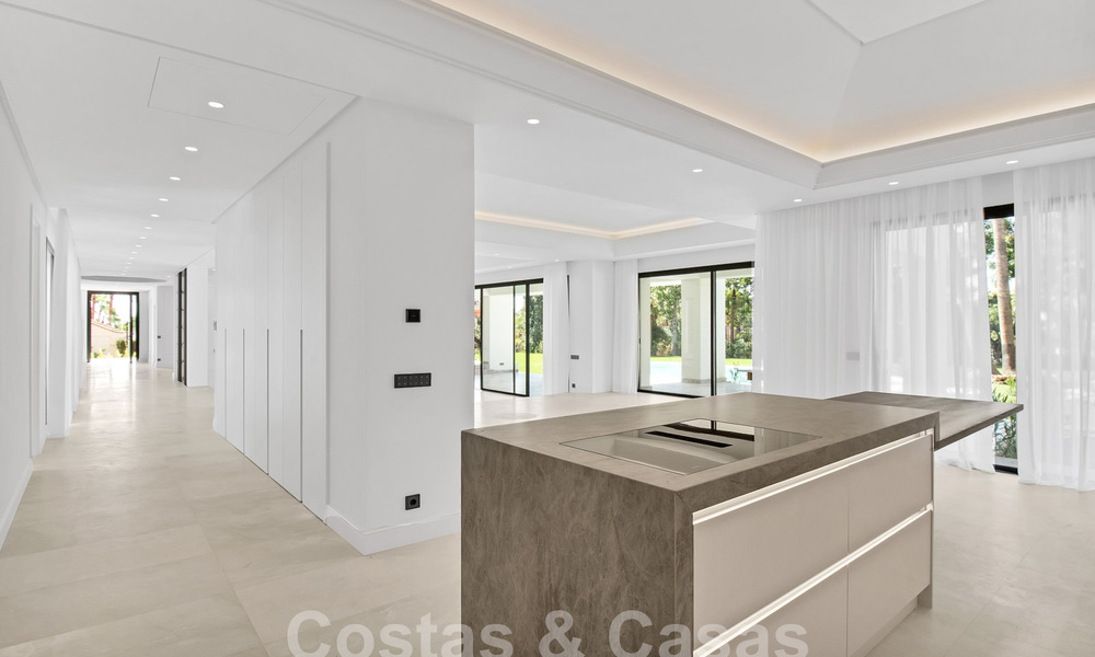 Modern Mediterranean, move-in ready luxury villa for sale in Sierra Blanca on Marbella's Golden Mile 58997