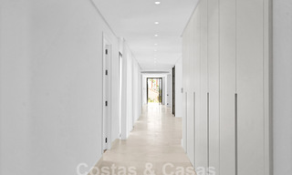 Modern Mediterranean, move-in ready luxury villa for sale in Sierra Blanca on Marbella's Golden Mile 58999 