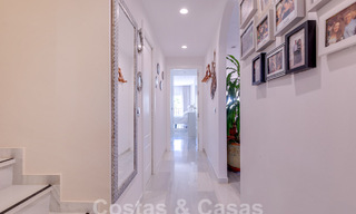 Penthouse for sale with spacious roof terrace and 360° views, a stone's throw from the beach and centre of Puerto Banus, Marbella. Reduced to sell! 59040 