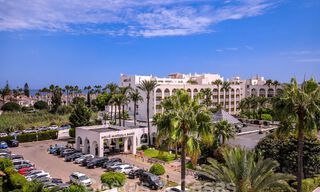 Penthouse for sale with spacious roof terrace and 360° views, a stone's throw from the beach and centre of Puerto Banus, Marbella. Reduced to sell! 59043 