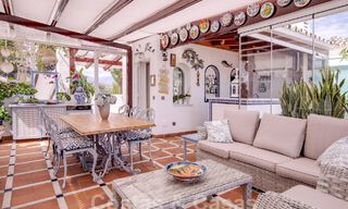 Penthouse for sale with spacious roof terrace and 360° views, a stone's throw from the beach and centre of Puerto Banus, Marbella. Reduced to sell! 59045 
