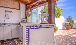 Penthouse for sale with spacious roof terrace and 360° views, a stone's throw from the beach and centre of Puerto Banus, Marbella. Reduced to sell! 59048 
