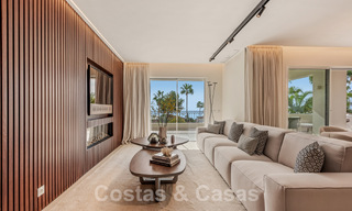 Spacious luxury apartment for sale with panoramic sea views in gated urbanisation on the Golden Mile, Marbella 59799 