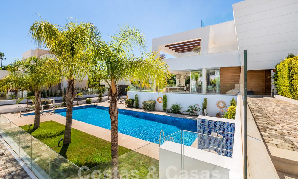 Modern luxury villa for sale within walking distance of the beach and centre of San Pedro, Marbella 59180