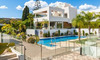 Modern luxury villa for sale within walking distance of the beach and centre of San Pedro, Marbella 59182 