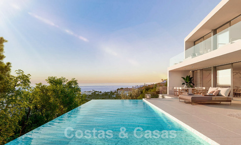 New on the market! Architectural luxury new-build villas for sale in a luxury resort in Fuengirola, Costa del Sol 59154