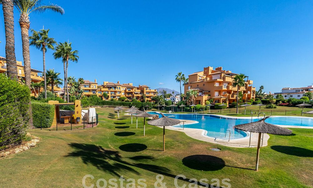Spacious penthouse for sale in gated beach complex with magnificent sea views in La Duquesa, Costa del Sol 59299