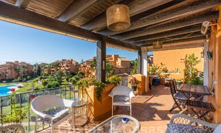 Spacious penthouse for sale in gated beach complex with magnificent sea views in La Duquesa, Costa del Sol 59331 