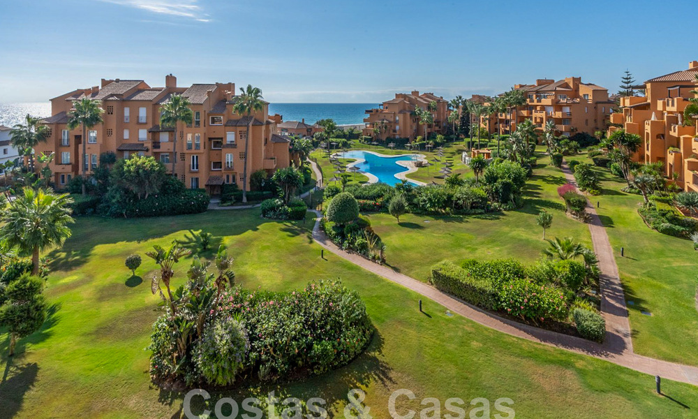 Spacious penthouse for sale in gated beach complex with magnificent sea views in La Duquesa, Costa del Sol 59334
