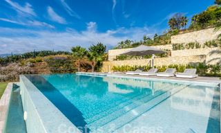 Modern luxury villa for sale with sea views in gated community surrounded by nature in Marbella - Benahavis 59231 
