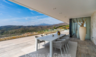 Modern luxury villa for sale with sea views in gated community surrounded by nature in Marbella - Benahavis 59233 