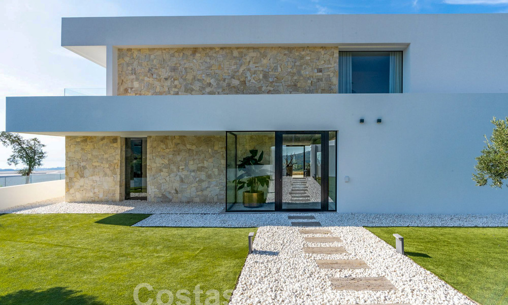 Modern luxury villa for sale with sea views in gated community surrounded by nature in Marbella - Benahavis 59237