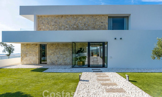 Modern luxury villa for sale with sea views in gated community surrounded by nature in Marbella - Benahavis 59237 