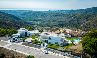 Modern luxury villa for sale with sea views in gated community surrounded by nature in Marbella - Benahavis 59242 