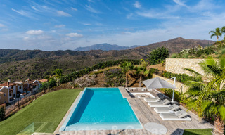 Modern luxury villa for sale with sea views in gated community surrounded by nature in Marbella - Benahavis 59261 