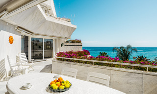 Up-market apartment in frontline beach complex for sale in Marbella centre 59285 