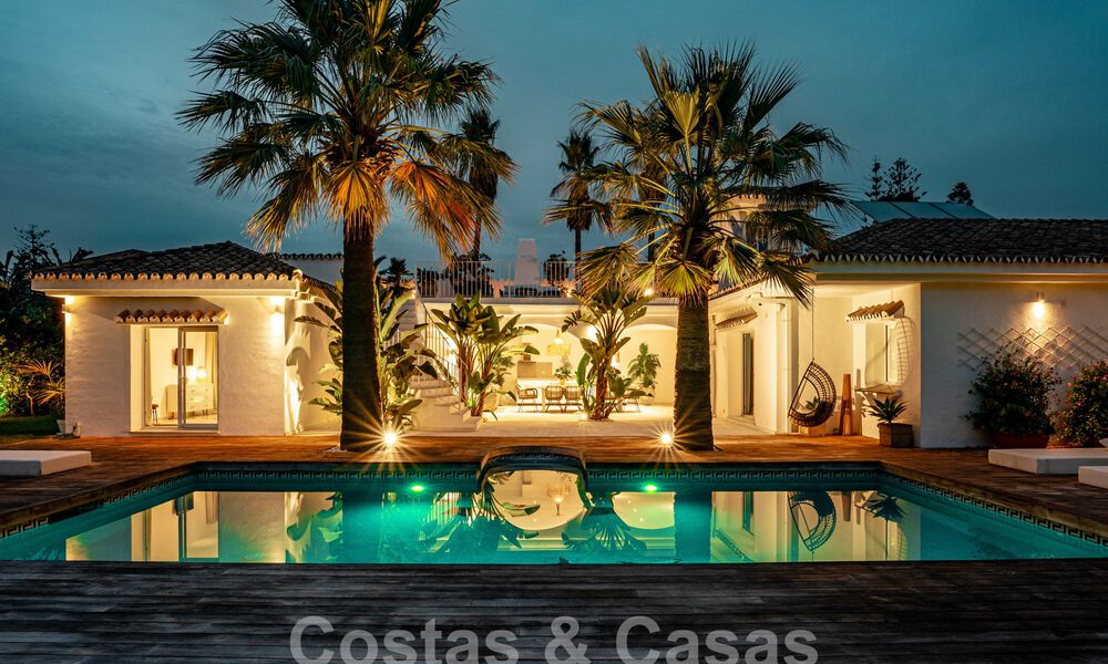 Mediterranean luxury villa for sale a few steps from the beach east of Marbella centre 59387