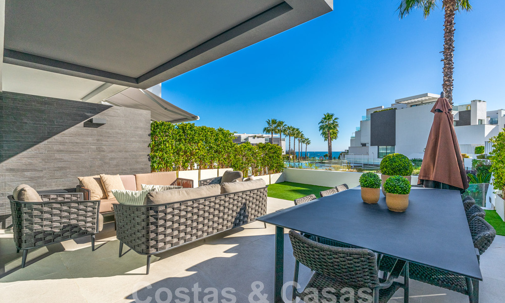 Family-friendly modern house for sale in a beach complex within walking distance of Estepona centre 59416