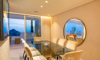 Avant-garde penthouse for sale with 180° panoramic views, in the hills of Marbella 59423 