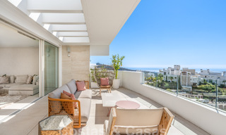 Avant-garde penthouse for sale with 180° panoramic views, in the hills of Marbella 59427 