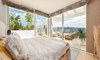 Contemporary luxury penthouse with magical sea views for sale a short drive from Marbella centre 59433 