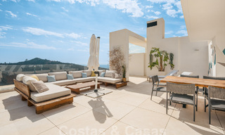Contemporary luxury penthouse with magical sea views for sale a short drive from Marbella centre 59434 