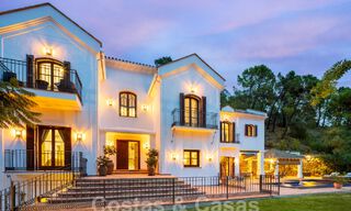Mediterranean luxury villa for sale in gated community in El Madroñal, Marbella - Benahavis 59496 