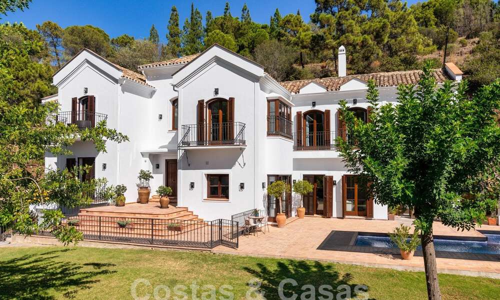 Mediterranean luxury villa for sale in gated community in El Madroñal, Marbella - Benahavis 59498