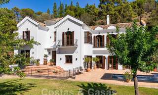 Mediterranean luxury villa for sale in gated community in El Madroñal, Marbella - Benahavis 59498 